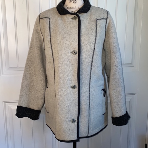 EPSILON WOOL BLEND COAT NWOT - Picture 10 of 17